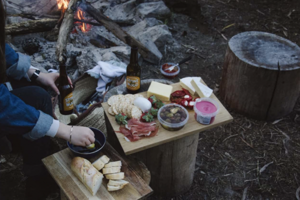 camping idea food