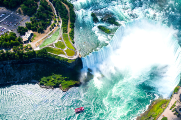 "Niagara Falls" Greatness of nature